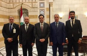 دياب يؤكد وقوف لبنان إلى جانب الشعب الفلسطيني وقضيته العادلة