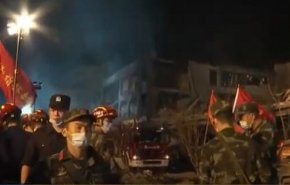 الصين.. 12 قتيلا و166 جريحا جراء انفجار شاحنة صهريج