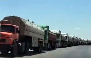 شاهد..2000 صهريج نفط من القامشلي إلى مصافي حمص وبانياس