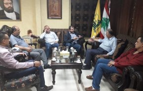 لقاء بين حزب الله والجبهة الشعبية في صيدا
