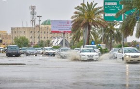 هطول أمطار غزيرة في السعودية بالتزامن مع موسم الحج