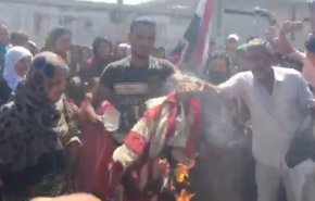 شاهد.. استمرار التظاهرات الرافضة للتواجد الأميركي في شرق سوريا