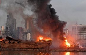شاهد كيف نجا معتصم النهار من انفجار بيروت