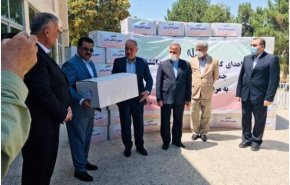 شحنة المساعدات الطبية الايرانية تصل افغانستان