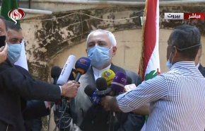 بالفيديو ..ظريف من بيروت: نتضامن مع لبنان ومستعدون لتقديم المساعدات 