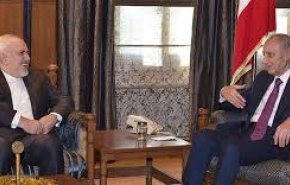 ظريف أكد على استعداد ايران للتعاون لإعادة الإعمار لبنان