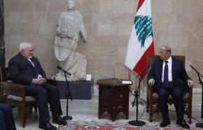 لقاء ظريف - ميشال عون.. ايران مستعدة للتعاون بمجال إعادة الإعمار