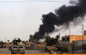 سقوط صاروخين داخل معسكر التاجي شمالي بغداد 

