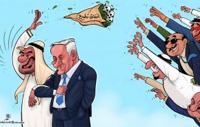 الامارات والاحتلال.. من زواج في السر الى عرس في العلن! - كاريكاتير