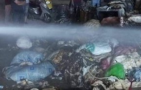  شرطة البصرة: اصابة 14 منتسبا وحرق وتضرر عجلات باشتباك مع المتظاهرين