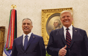 ترامب للكاظمي..اهتمام بالنفط وانسحاب بلا جدولة 