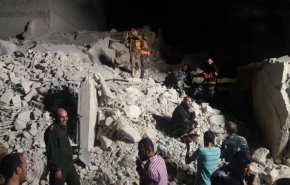 انهيار مبنى سكني في حلب أدى الى مقتل 4 اشخاص