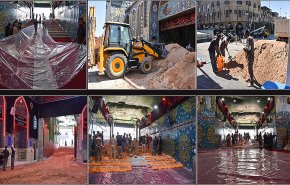 تعرف على الاستعدادات في مرقد الامام الحسين (ع) لاستقبال عزاء ركضة طويريج
