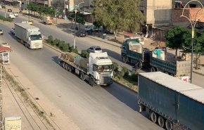 استهداف رتل دعم لوجستي للامريكيين بتفجير في جنوب بغداد