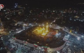 حشود تحيي ذكرى اروع ملحمة عاشوراء الامام الحسين (ع)