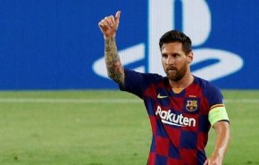 برشلونة يريح جماهيره بصورة لميسي
