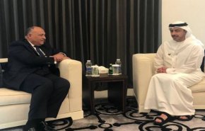 اتصال بين وزيري الخارجية الاماراتي ومصري لبحث اوضاع شرق المتوسط

