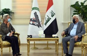  الفياض يبحث اوضاع المنطقة الامنية والسياسية مع بلاسخارت