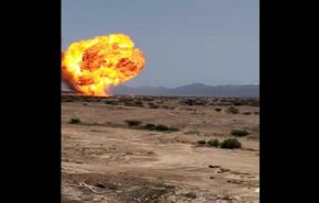 انفجار في محطة للغاز جنوب اليمن