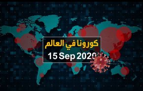 فيديوغرافيك.. آخر احصائيات كورونا في العالم حتى 15/ 09/ 2020