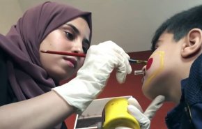 شاهد..فنانة تسعى للتوعية من كورونا بطريقتها الخاصة 