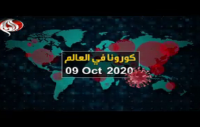 فيديوغرافيك.. آخر احصائيات كورونا في العالم حتى9/ 10/ 2020