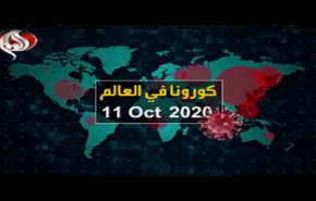 فيديوغرافيك.. آخر احصائيات كورونا في العالم حتى11/ 10/ 2020
