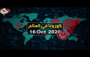 فيديوغرافيك.. آخر إحصائيات كورونا حول العالم 16/10/2020