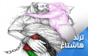 شاهد: فيديو مؤلم لابنة الاسير الاخرس.. يشعل مواقع التواصل