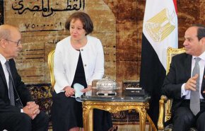 وزير الخارجية الفرنسي يعرض موقف بلاده للسيسي