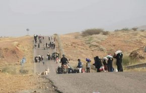 تصعيد العدوان السعودي لغاراته في مأرب يتسبب بنزوح آلاف الأسر