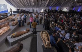 اكتشاف أثري ضخم في مصر.. مئة تابوت عمرها 2500 سنة