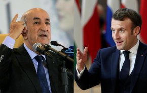 ماكرون يُحَيِّي 'شجاعة' الرئيس الجزائري عبد المجيد تبون