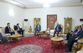 برهم صاح يدعو لتخفيف حدة التوترات بالمنطقة ومواصلة الحرب على الإرهاب
