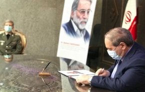 شاهد.. سفراء دول اجنبية في وزارة الدفاع الايرانية