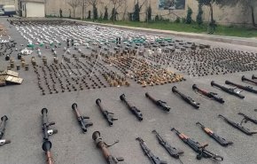 بالصور.. أسلحة إسرائيلية من مخلفات الإرهابيين جنوب سوريا