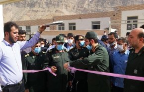شاهد: الحرس الثوري الايراني يدشّن مشاريع تنموية وإعمارية