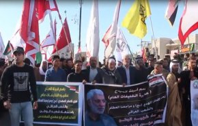عراقيون يفتخرون بدور القائد سليماني ويؤكدون ضرورة طرد الامريكان