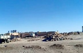  ميليشيا (قسد) تجرف منازل المواطنين في منطقة الهول