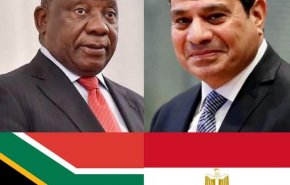السيسي يبحث  مستجدات سد النهضة مع الرئيس الجنوب أفريقي