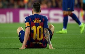 برشلونة يعلن إصابة ميسي
