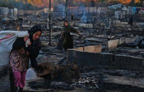 حزب الاتحاد طالب السلطة اللبنانية الى معاقبة مُحرقي مخيم النازحين