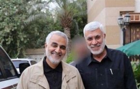 مشاهد تُعرض لأول مرة للشهيدين سليماني والمهندس في ميدان القتال