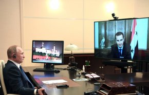 الأسد وبوتين يتبادلان التهاني بمناسبة أعياد الميلاد ورأس السنة
