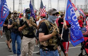 شاهد.. واشنطن علی أعتاب احتجاجات مسلحة