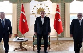 ظريف يلتقي الرئيس التركي رجب طيب اردوغان