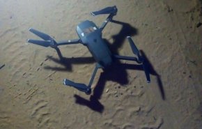 بالصور.. سقوط طائرة مسيرة 'إسرائيلية' شمال قطاع غزة