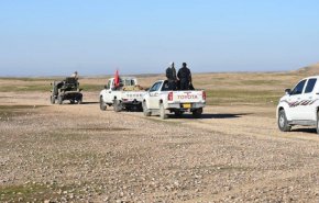 بالصور.. الحشد يطلق عملية أمنية واسعة في نفط خانه شرق ديالى