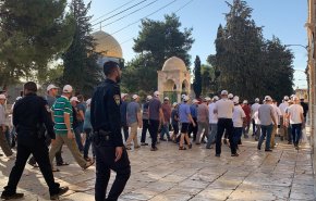 48 مستوطنا يقتحمون باحات المسجد الأقصى
