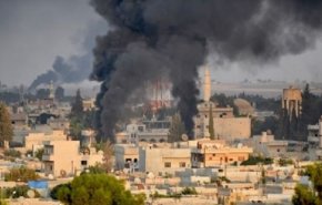 احتراق سيارة مدنية نتيجة اعتداء للقوات التركية بريف الرقة